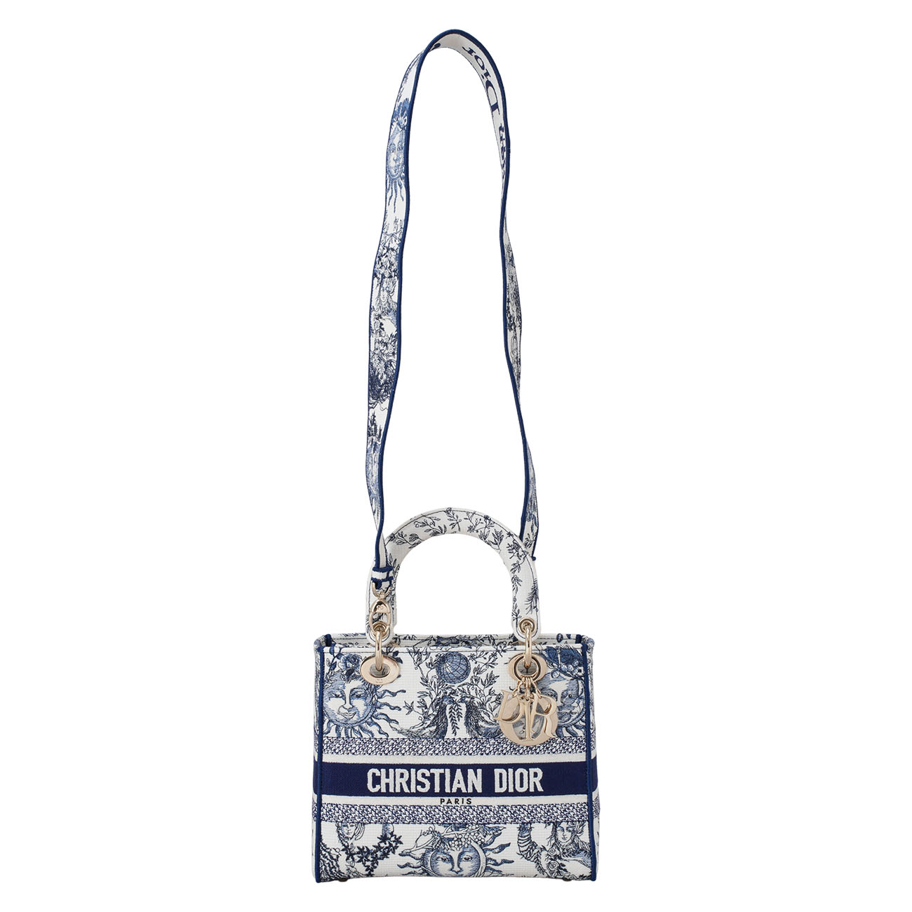 CHRISTIAN DIOR(USED)크리스찬디올 레이디 D LITE 미디엄 백